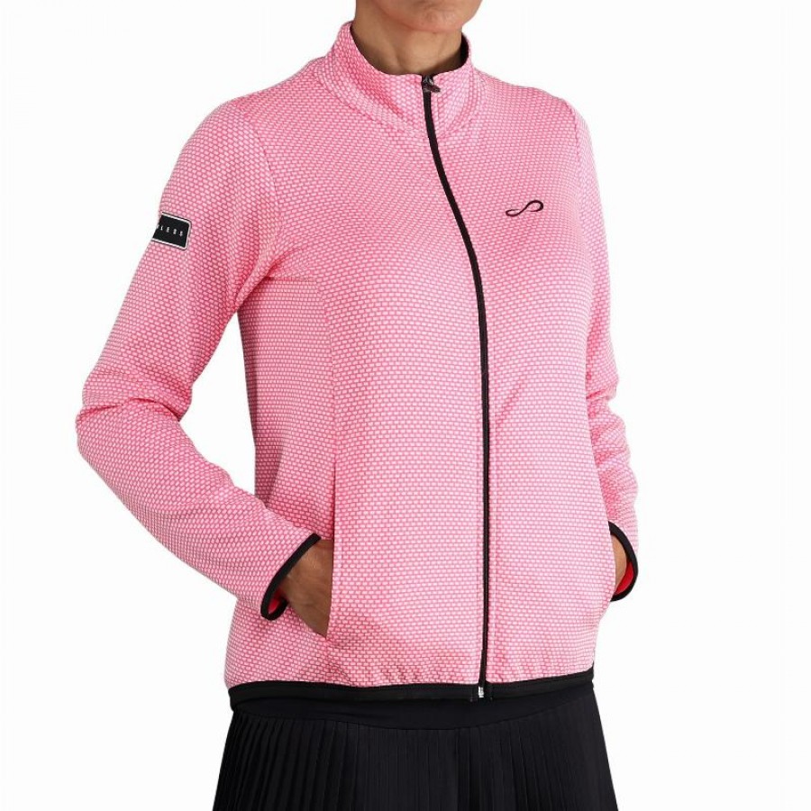 Chaquetá Rosa Ágil Sem Fim  Oferta + Barato
