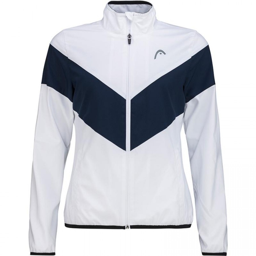 Head Club 22 Blanc Bleu Marine Veste Femme