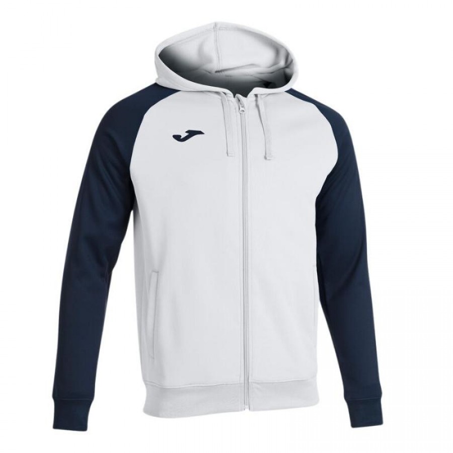 Chaqueta Joma Academy IV Blanco Azul Marino  Oferta + Barato
