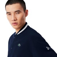 Lacoste Novak Djokovic Navy Blue Jacket  Offer + Cheap