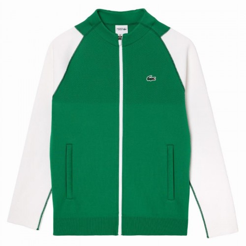 Lacoste Novak Djokovic Jacket Green White Lacoste Novak Djokovic Jacket Green White