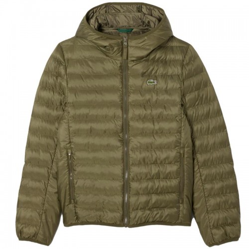 Chaqueta Lacoste Puffer Verde Kaki Chaqueta Lacoste Puffer Verde Kaki