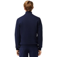 Lacoste Sport Navy Blue Cotton Jacket  Offer + Cheap