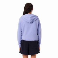 Lacoste Sport Cotton Jacket Blue Violet Women  Offer + Cheap