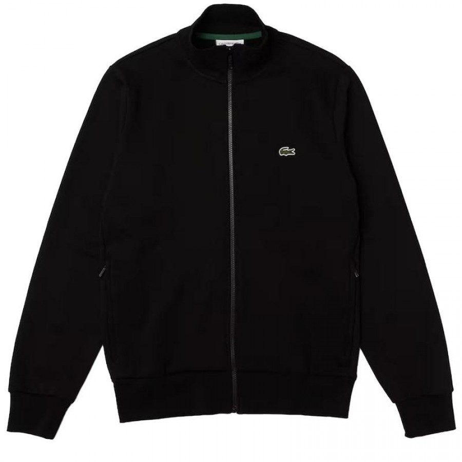 Lacoste Sport Cotton Black Jacket  Offer + Cheap