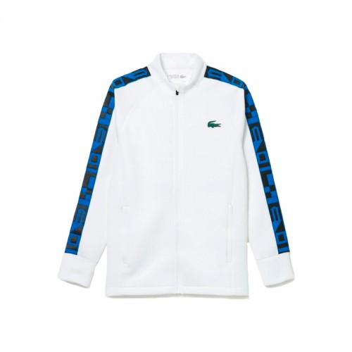 White Lacoste Sport Jacket White Lacoste Sport Jacket