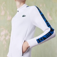 Jaqueta Esportiva Lacoste Branca  Oferta + Barato