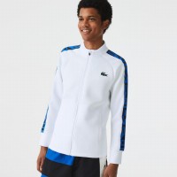 Jaqueta Esportiva Lacoste Branca  Oferta + Barato