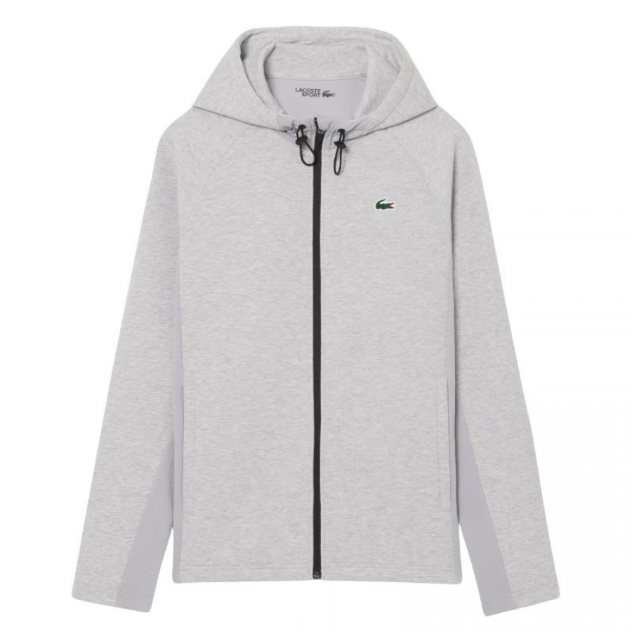 Lacoste Sport Light Gray Jacket  Offer + Cheap