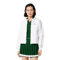 Jaqueta Lacoste Ultra Dry White para Mulheres  Oferta + Barato