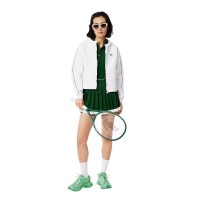Jaqueta Lacoste Ultra Dry White para Mulheres  Oferta + Barato