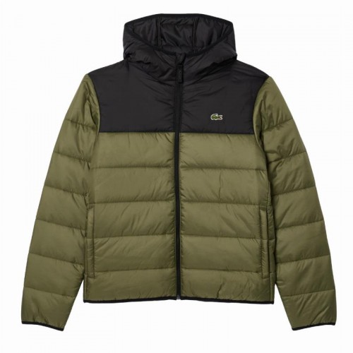 Lacoste Khaki Green Black Jacket Lacoste Khaki Green Black Jacket
