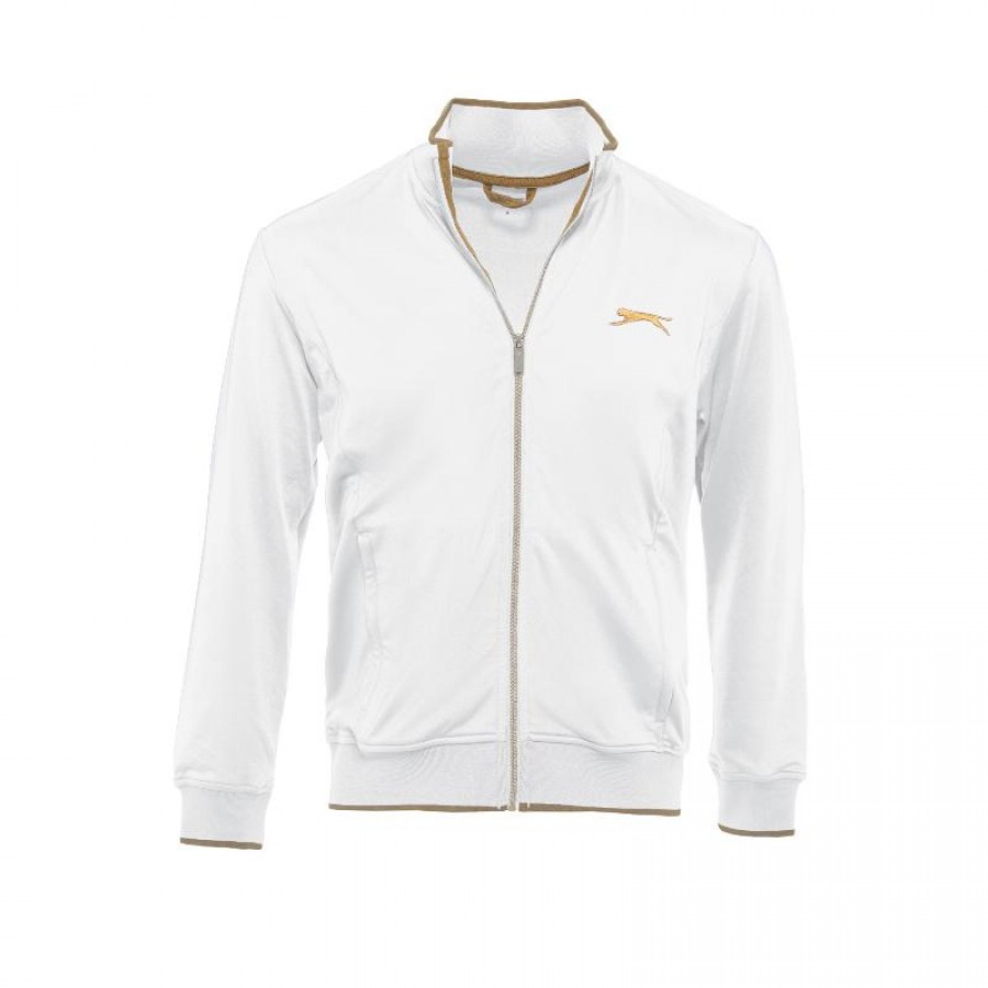 Slazenger Ariana II Jaqueta Branca Mulheres  Oferta + Barato