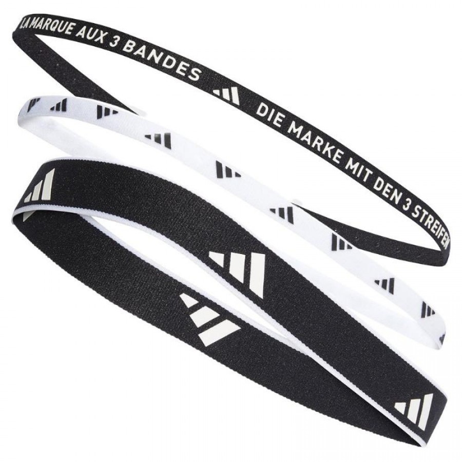 Adidas Black White Tapes 3 Units  Offer + Cheap