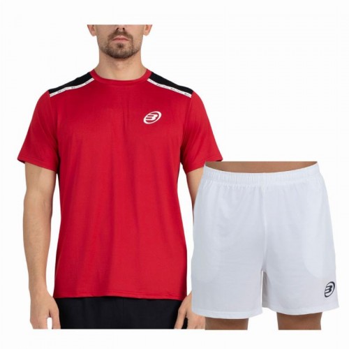 Conjunto Bullpadel Adventure Performance Cereza Blanco Conjunto Bullpadel Adventure Performance Cereza Blanco