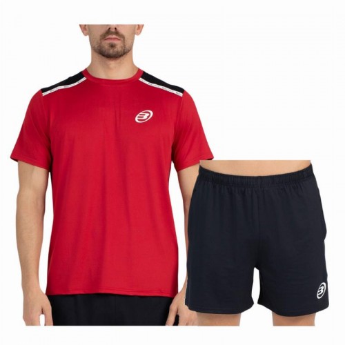 Conjunto Bullpadel Adventure Performance Cereza Negro Conjunto Bullpadel Adventure Performance Cereza Negro