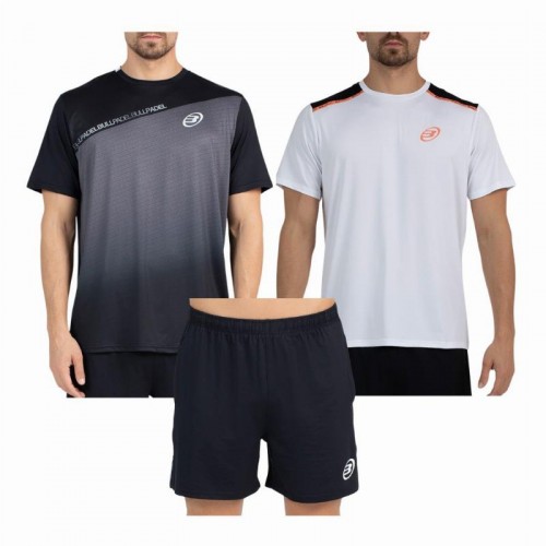 Conjunto Bullpadel Summit Adventure Negro x3 Conjunto Bullpadel Summit Adventure Negro x3