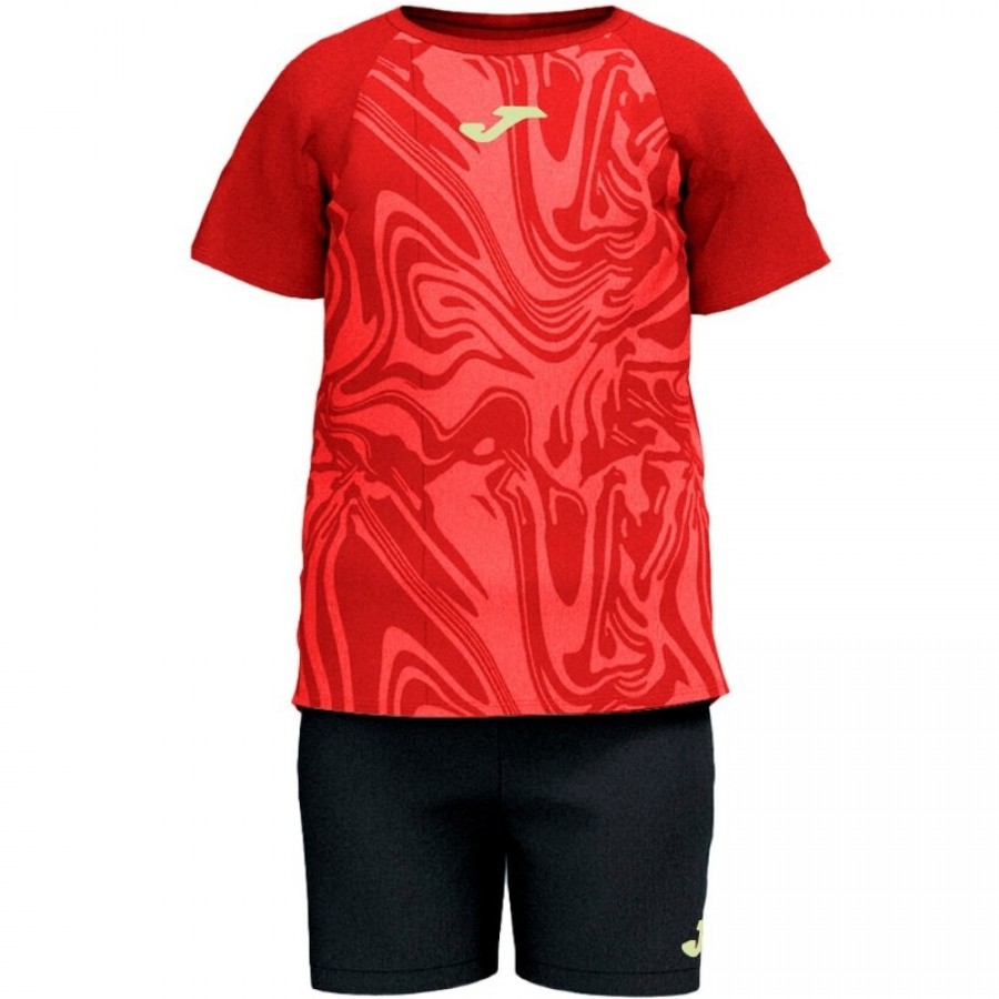 Joma Camp Coral Noir Junior Set