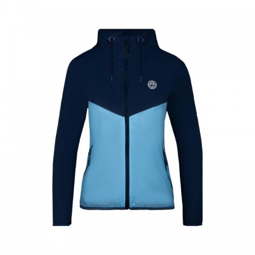 Windbreaker Bidi Badu Zohra Light Blue Dark Blue Windbreaker Bidi Badu Zohra Light Blue Dark Blue
