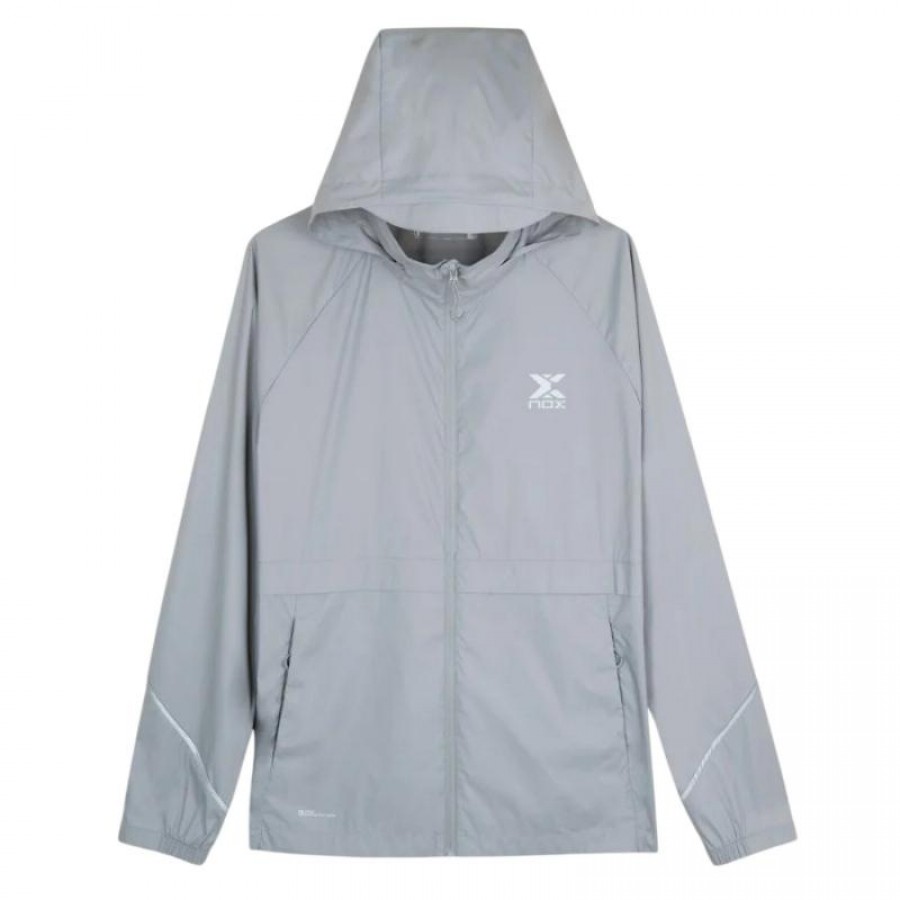 Nox Light Gray Windbreaker