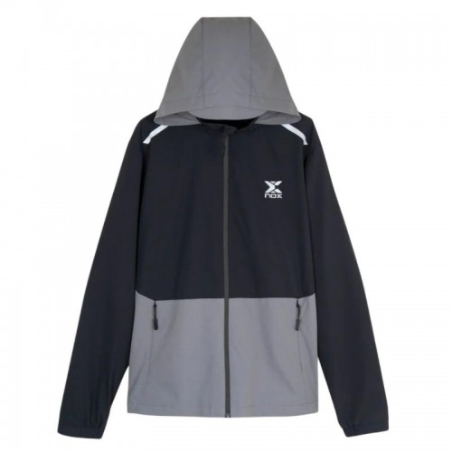 Nox Black Windbreaker