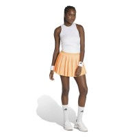 Falda Adidas Club Pleat Mandarina