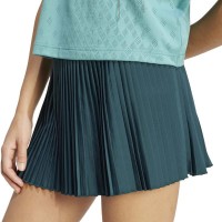 Falda Adidas Originals Pro London Plissado Verde Aurora