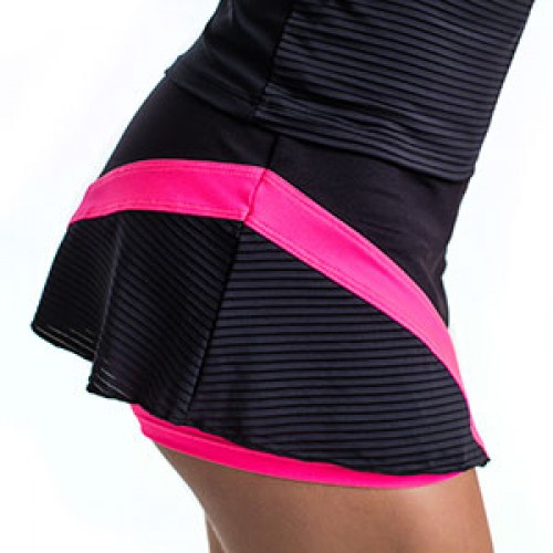 Saia BB Kandy Rosa Preto Saia BB Kandy Rosa Preto