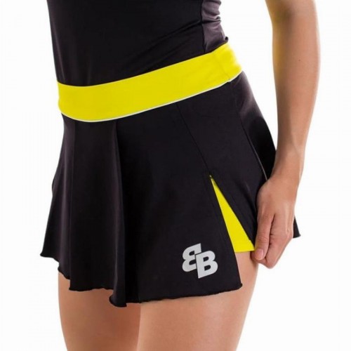 Falda BB Shot Negro Amarillo Falda BB Shot Negro Amarillo