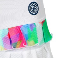 Falda Bidi Badu Kaleido Blanco Plissado Mix Júnior  Oferta + Barato