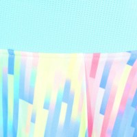 Falda Bidi Badu Melbourne Impresso Wavy Aqua Mix Junior  Oferta + Barato