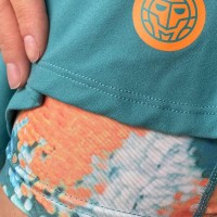 Falda Bidi Badu Melbourne Imprimé Ondulé Petroleo Naranja