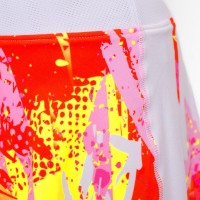 Falda Bidi Badu Wild Arts Printed Wavy Blanco Mix Junior  Oferta + Barato