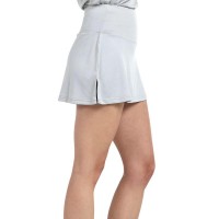 Falda Bullpadel Druso Gris Perla Bicolor  Oferta + Barato