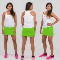 Cartri Karen Green Fluor Junior Skirt  PADELPOINT Cartri Karen Green Fluor Junior Skirt