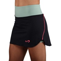 Falda Graça Infinita Floresta Negro Verde  Oferta + Barato