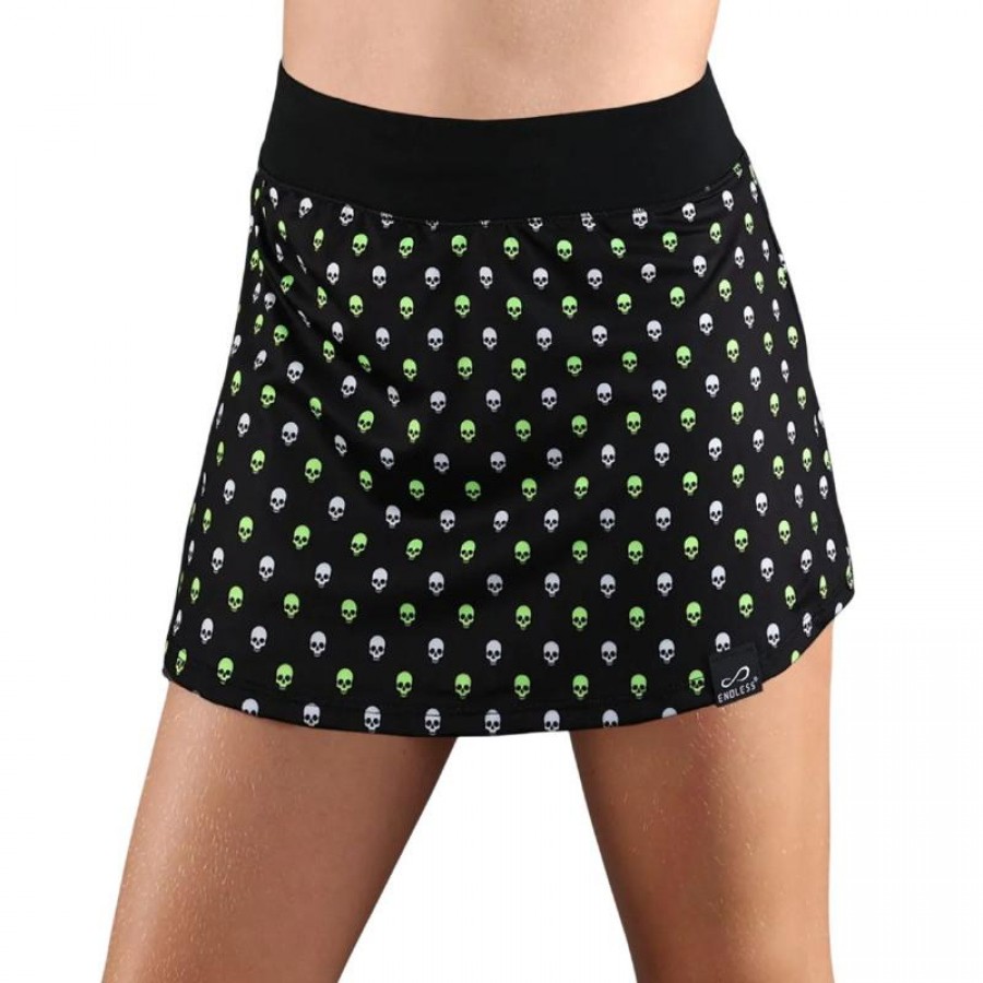 Falda Endless Minimal Print Crânes Verde Junior  Offre - Pas cher