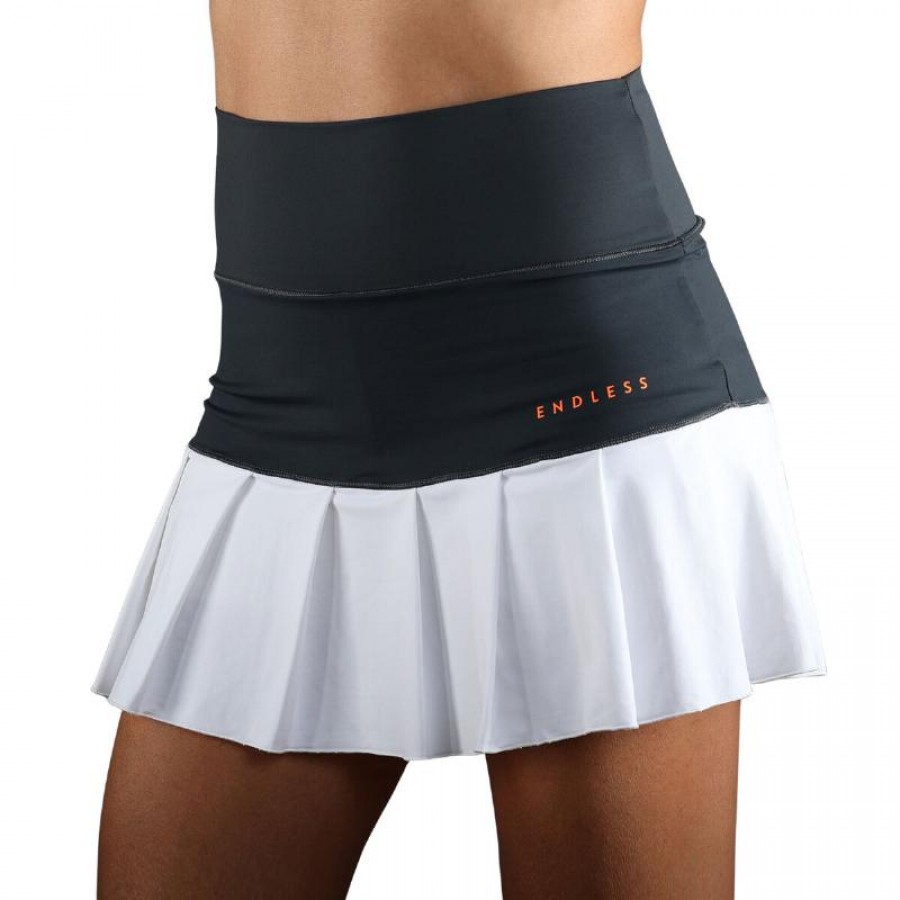 Falda Endless Ottey Blanco Titânio  Oferta + Barato