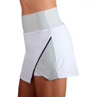 Jupe Endless Zephyr Blanc Argent  Offre - Pas cher