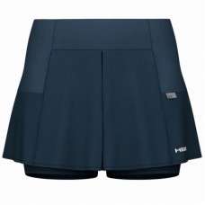 Falda Head Performance Azul Marino Plata