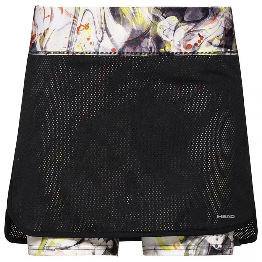 Falda Head Smash Negro Junior  Oferta + Barato