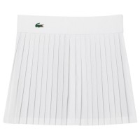 Falda Lacoste Ultra Dry Blanco  Oferta + Barato