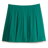 Falda Wilson Classic Pleated Verde  Offer + Cheap