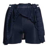 Saia Wilson Team Plissado Marinho  Oferta + Barato