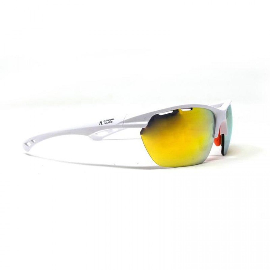 Addictive Alejandra Salazar Gandia C9 White Orange Glasses  Offer + Cheap