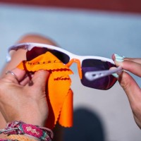 Addictive Alejandra Salazar Gandia C9 White Orange Glasses  Offer + Cheap