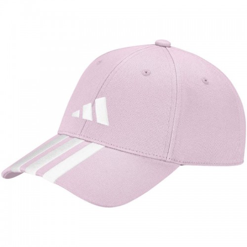 Gorra Adidas Baseball 3 Stripes Rosa Claro Gorra Adidas Baseball 3 Stripes Rosa Claro