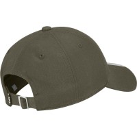Cap Adidas BaseBall 3 Rayures Vert Olive Blanc  Offre - Pas cher