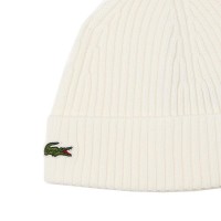 Gorro Lacoste Lana Blanco  Offerta + Economico