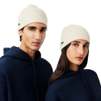 Gorro Lacoste Lana Blanco  Offerta + Economico